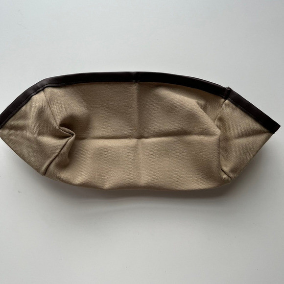 Longaberger Dad's Valet Basket Fabric Liner Canvas 28156155 Tan Brown - Picture 7 of 8